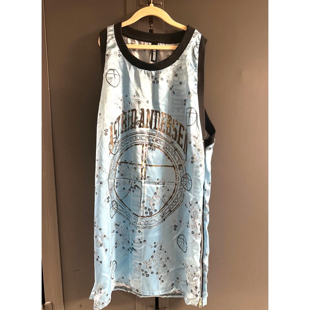 Astrid Andersen Blue Unisex Jersey